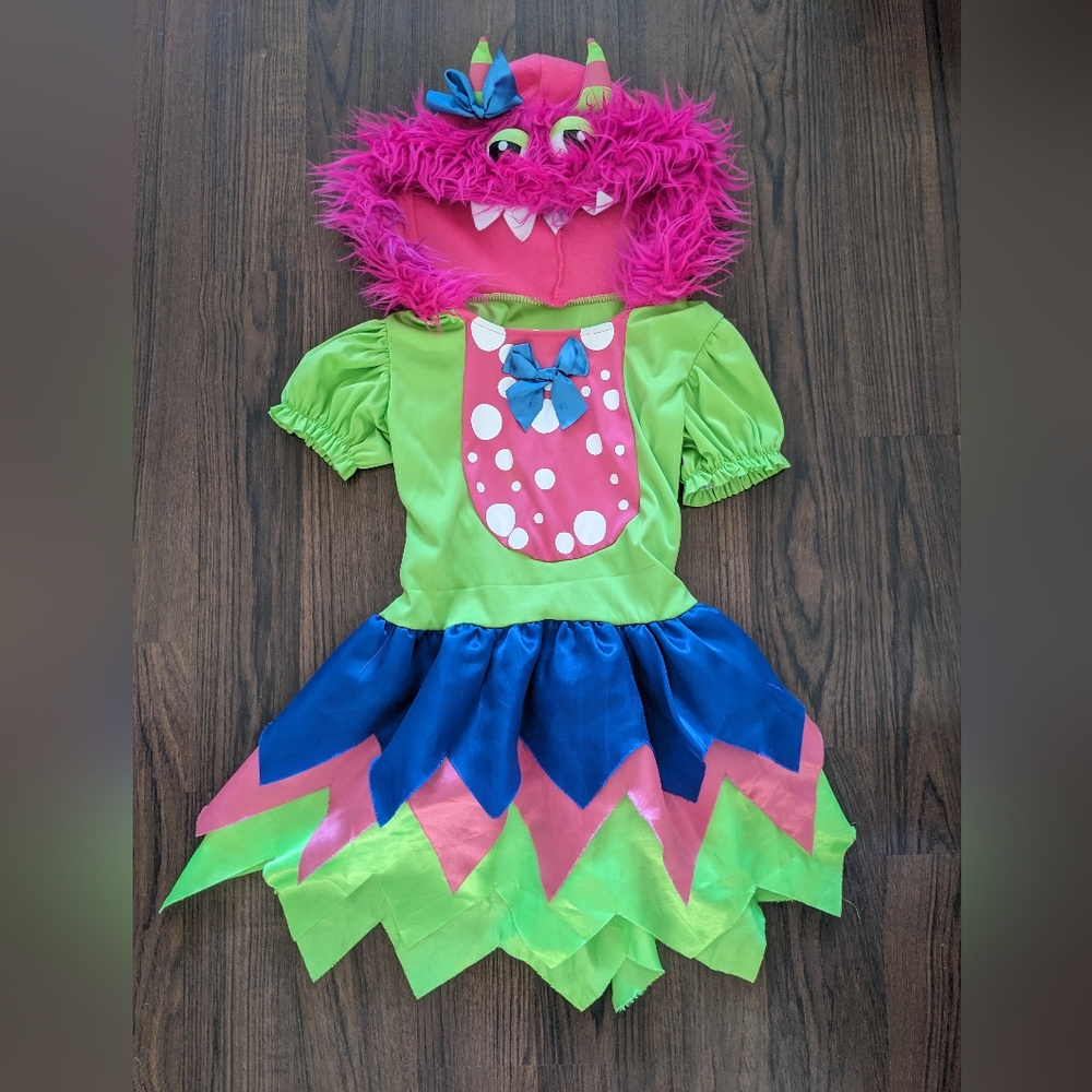 Girls monster costume size 7/8